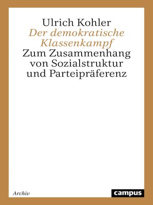 cover image of Der demokratische Klassenkampf